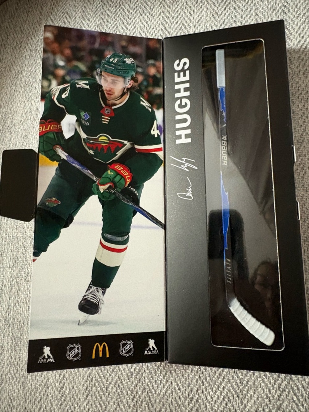 Quinn Hughes Mini Stick - McDonald’s
